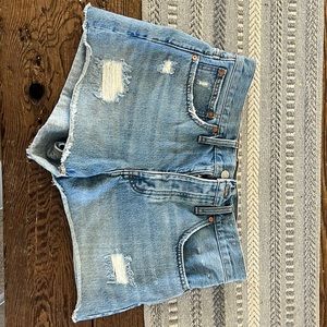 Madewell Relaxed Denim Shorts Sz 28